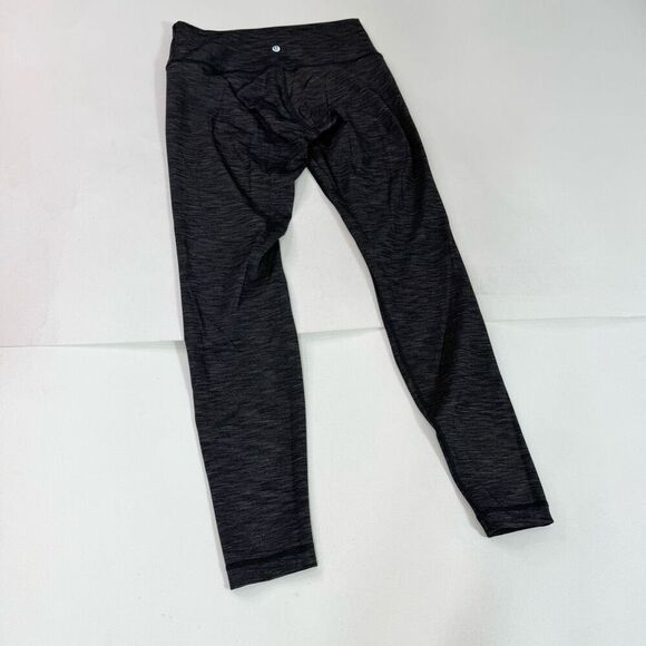Lululemon Leggings Womens 8 Gray Pants Full Length Activewear - Picture 5 of 9